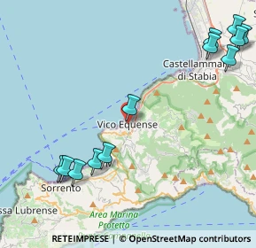 Mappa Via discesa vico, 80061 Massa Lubrense NA, Italia (6.18615)
