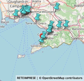 Mappa Via Canale, 80069 Vico Equense NA, Italia (17.81579)