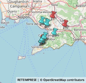 Mappa Via discesa vico, 80069 Vico Equense NA, Italia (8.42091)