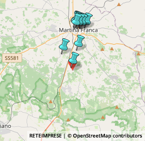 Mappa Zona G, 74015 Martina Franca TA, Italia (4.05667)