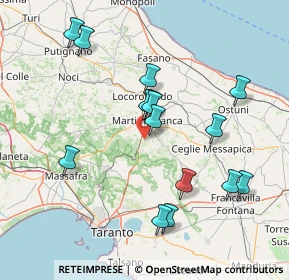 Mappa Zona G, 74015 Martina Franca TA, Italia (16.38533)