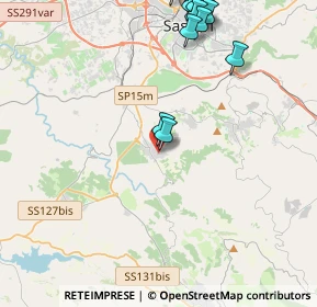 Mappa Via Ossi, 07049 Usini SS, Italia (6.35)