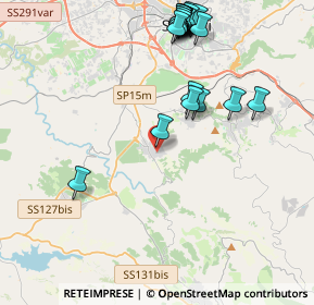 Mappa Via Ossi, 07049 Usini SS, Italia (5.0745)