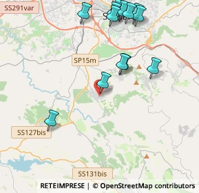 Mappa Via Ossi, 07049 Usini SS, Italia (5.05231)