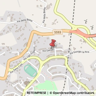 Mappa Via Mohandas Gandhi, 31, 85100 Potenza, Potenza (Basilicata)