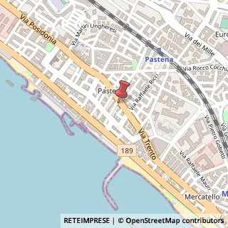 Mappa Via Trento, 44, 84129 Salerno, Salerno (Campania)