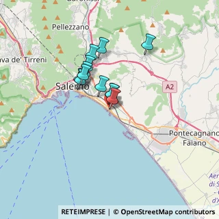 Mappa Via De Ruggiero, 84129 Salerno SA, Italia (2.69333)