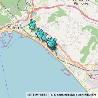 Mappa Via De Ruggiero, 84129 Salerno SA, Italia (0.90941)