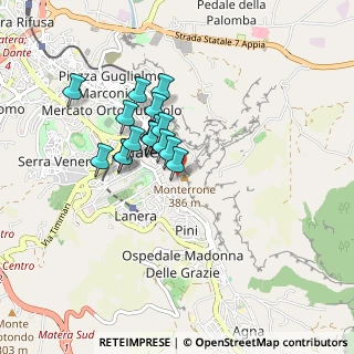 Mappa Via Purgatorio Vecchio, 75100 Matera MT, Italia (0.67882)