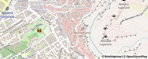 Mappa Matera