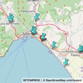 Mappa Via VI Settembre, 84129 Salerno SA, Italia (5.12538)