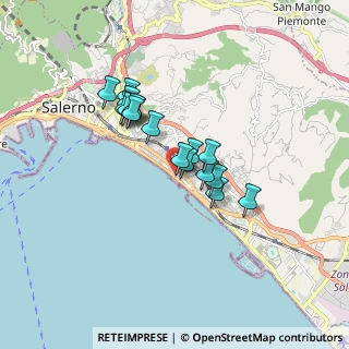 Mappa Via VI Settembre, 84129 Salerno SA, Italia (1.38824)