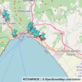 Mappa Via Rocco Cocchia, 84132 Salerno SA, Italia (5.41154)