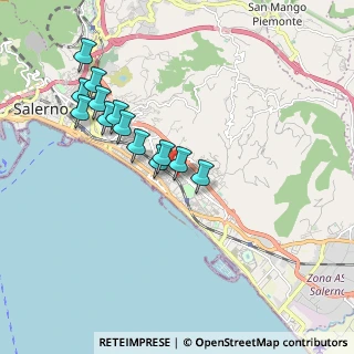 Mappa Via Rocco Cocchia, 84132 Salerno SA, Italia (1.89154)