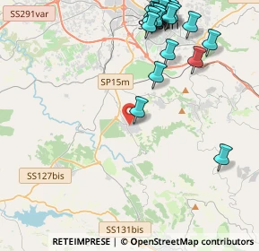 Mappa Via P. Dettori, 07049 Usini SS, Italia (5.7595)