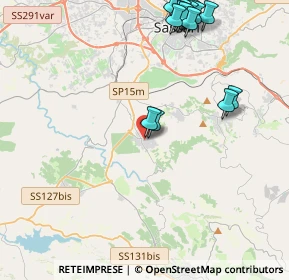 Mappa Via P. Dettori, 07049 Usini SS, Italia (5.924)