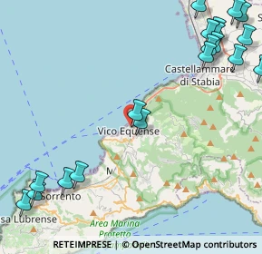 Mappa Via Gaetano Filangieri, 80069 Vico Equense NA, Italia (6.881)