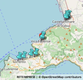 Mappa Via Gaetano Filangieri, 80069 Vico Equense NA, Italia (4.6725)