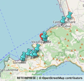 Mappa Via Gaetano Filangieri, 80069 Vico Equense NA, Italia (3.99182)