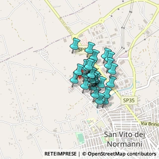 Mappa Viale della Libertà, 72019 San Vito dei Normanni BR, Italia (0.27)