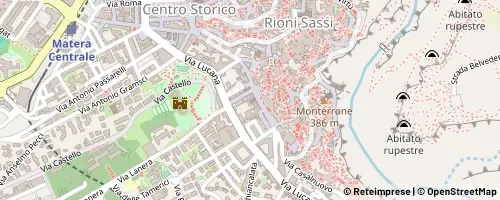Mappa Matera