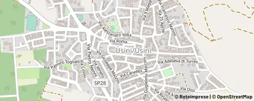 Mappa Usini