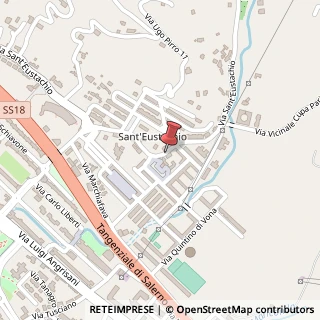 Mappa Via Sant' Eustachio, 74, 84133 Salerno, Salerno (Campania)