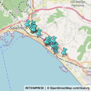 Mappa Via Francesco Gaeta, 84129 Salerno SA, Italia (1.39235)