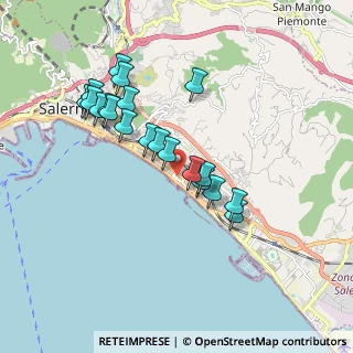 Mappa Via Francesco Gaeta, 84129 Salerno SA, Italia (1.8015)