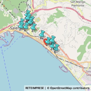 Mappa Via Francesco Gaeta, 84129 Salerno SA, Italia (2.05071)