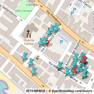 Mappa Via Francesco Gaeta, 84129 Salerno SA, Italia (0.08214)