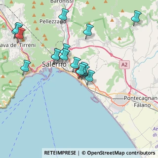 Mappa Via Gaeta, 84129 Salerno SA, Italia (4.27438)