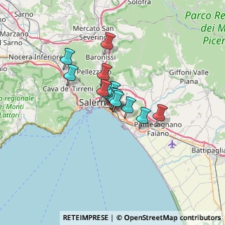 Mappa Via Francesco Gaeta, 84129 Salerno SA, Italia (4.27538)
