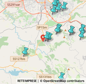 Mappa Via Sandro Pertini, 07049 Usini SS, Italia (6.0485)