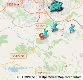 Mappa Via Sandro Pertini, 07049 Usini SS, Italia (5.7435)