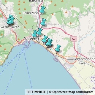 Mappa Via Onofrio Galdieri, 84129 Salerno SA, Italia (4.20538)