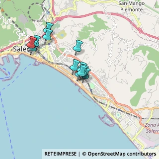 Mappa Via Enrico Messina, 84129 Salerno SA, Italia (1.52417)