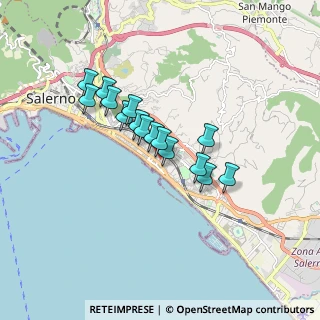 Mappa Via Francesco de Vita, 84129 Salerno SA, Italia (1.39667)