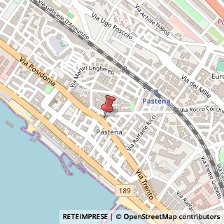 Mappa Via Trento, 17, 84129 Salerno, Salerno (Campania)