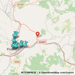 Mappa Contrada Scabbioso, 85100 Potenza PZ, Italia (5.92923)