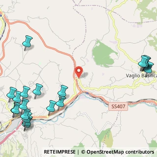 Mappa Contrada Scabbioso, 85100 Potenza PZ, Italia (3.735)