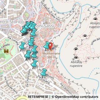 Mappa Via Madonna dell'Idris, 75100 Matera MT, Italia (0.296)