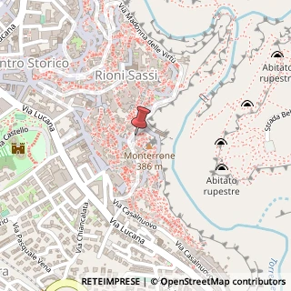 Mappa Via Bruno Buozzi, 182, 75100 Matera, Matera (Basilicata)