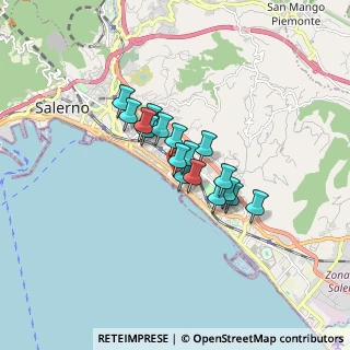 Mappa Via Posidonia, 84123 Salerno SA, Italia (1.14)