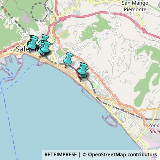 Mappa Via Posidonia, 84123 Salerno SA, Italia (2.32412)