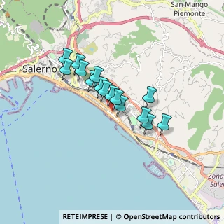 Mappa Via Posidonia, 84123 Salerno SA, Italia (1.35933)