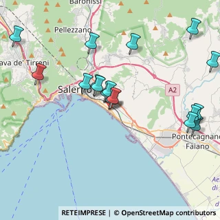 Mappa Via Posidonia, 84123 Salerno SA, Italia (4.69824)