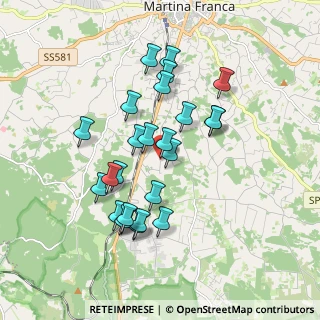 Mappa Contrada Magli II, 74015 Martina Franca TA, Italia (1.812)