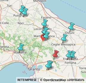 Mappa Contrada Magli II, 74015 Martina Franca TA, Italia (16.39333)