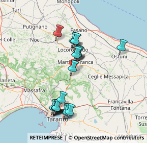 Mappa Contrada Magli II, 74015 Martina Franca TA, Italia (15.336)